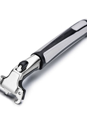 【送福利】2层剃须刀架手动刮胡刀柄手柄通用老式双层刀片胡子男