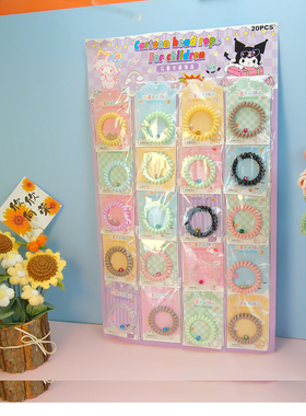 新款20入发绳手链手串珠子