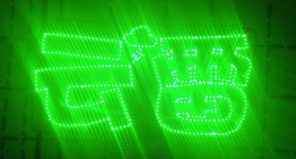 张云雷磊应援软灯牌超薄布定制LED灯珠款头戴迷你胸牌相机灯牌