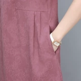 Хлопковая элегантная юбка, платье для отдыха для матери, коллекция 2023, оверсайз