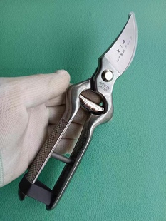 日本进口神戸製鋼神田一卜全钢园林修枝剪老式 手工煅打剪子