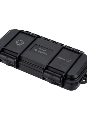 ROVYVON RX10 战术防水防摔收纳盒EDC防震密封双层海绵保护工具盒
