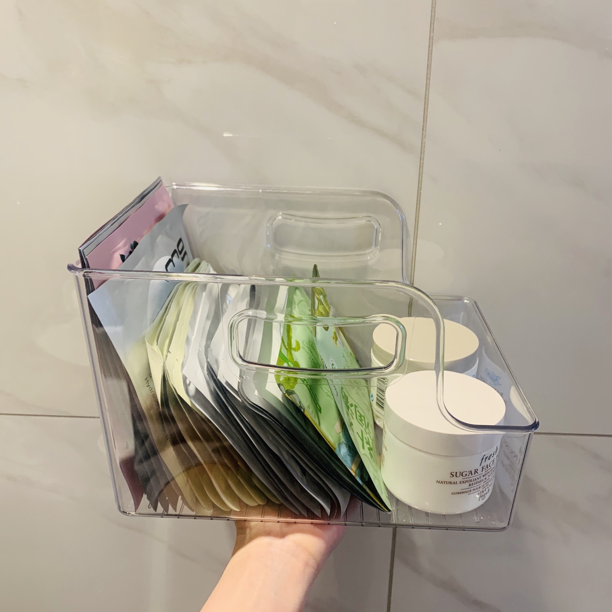 抽屉大号浴室冰箱亚克力收纳盒