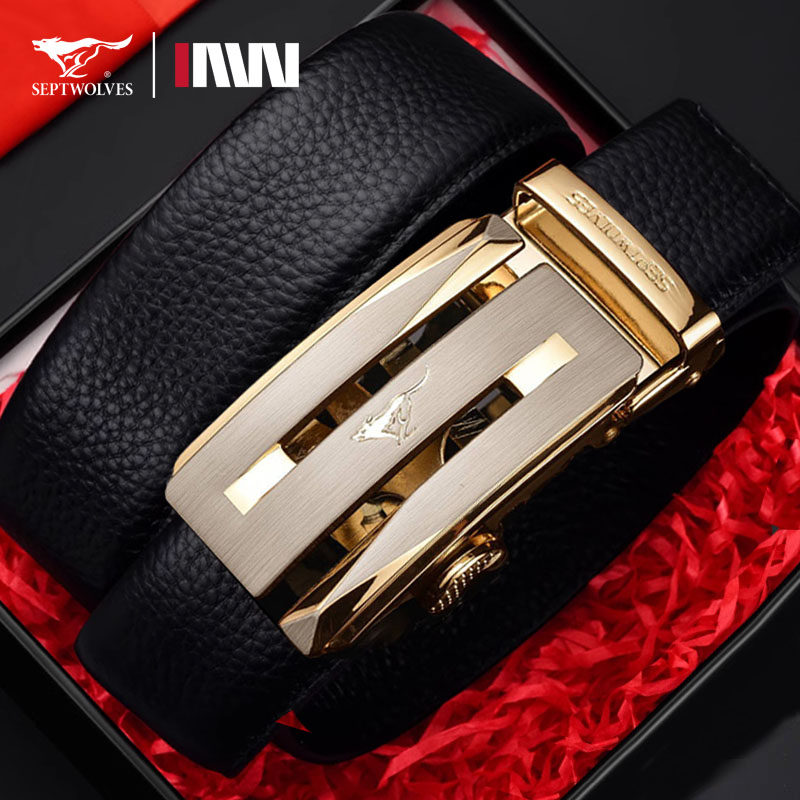 正品七匹狼皮带男士真皮腰带自动扣全头层牛皮男款裤带七夕送男友,服饰配件/皮带/帽子/围巾,腰带/皮带/腰链,淘宝优惠券,粉丝福利购,淘宝优惠卷