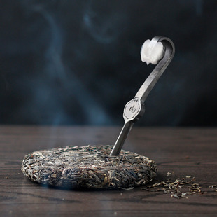山百集如意茶拨普洱茶道优质一体茶叶针茶刀古锻铸铁功夫茶桌摆件