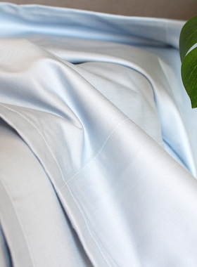 正品 120支1400根纯棉贡缎四件套埃及棉床单被套床笠床品全棉纯色