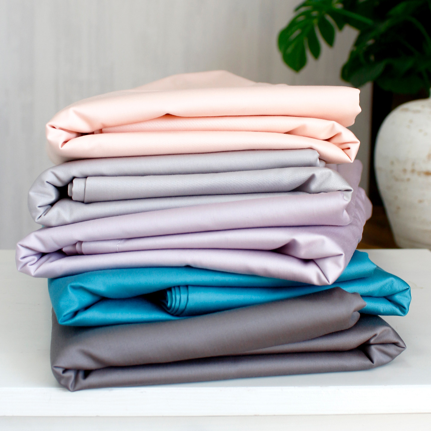 金太阳面料100支纯棉贡缎超柔丝滑双人床单被套枕套三件套四件套