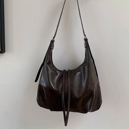 复古腋下包包慵懒时尚韩版托特包