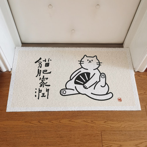 日式pvc丝圈入户地垫家用可水洗