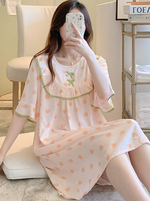 夏季甜美公主风薄款睡裙