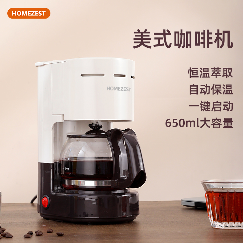 德国美式咖啡机家用小型泡茶壶