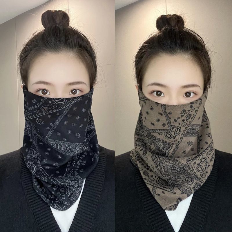 春夏季护颈防晒围巾女士防风