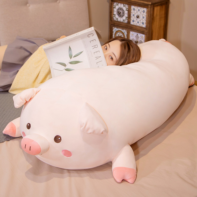 猪公仔玩偶睡觉抱女生独立内胆
