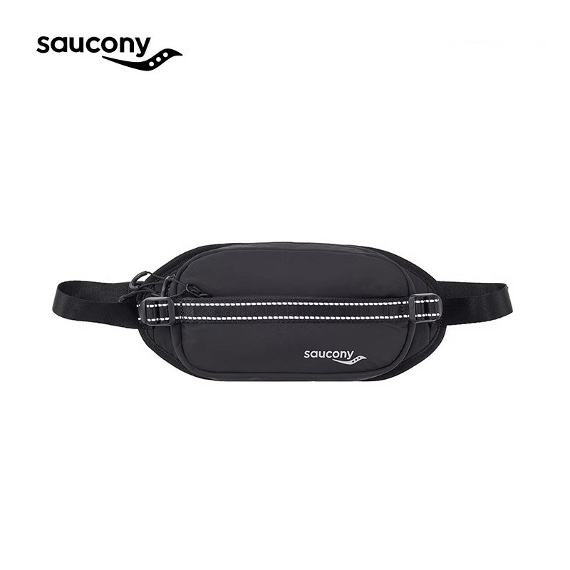 Saucony索康尼官方正品男女款腰包运动休闲斜挎包反光防水