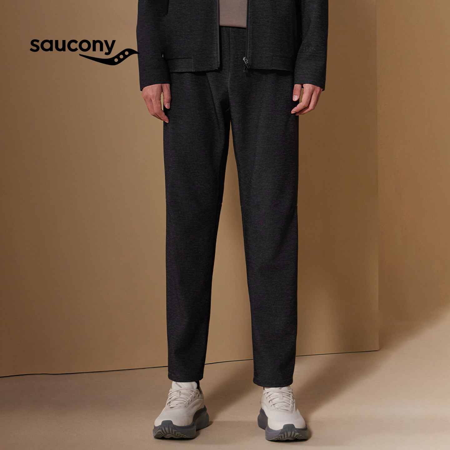 男子针织长裤Saucony索康尼美利奴羊毛柔软抗菌吸汗彭于晏同款,运动服/休闲服装,运动长裤,淘宝优惠券,粉丝福利购,淘宝优惠卷