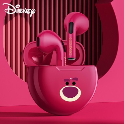 迪士尼高端无线蓝牙耳机女款高品质运动新型降噪适用于苹果华为
