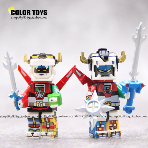 拼装积木战神百兽王voltron动漫