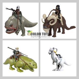 星战Star War 湿背兽 布勒格兽 班萨拼装积木人仔玩具