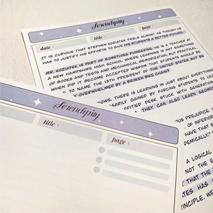 CREAMSODA奶油苏打拍纸本学习纸笔记本ins风笔记本便签手可摘星