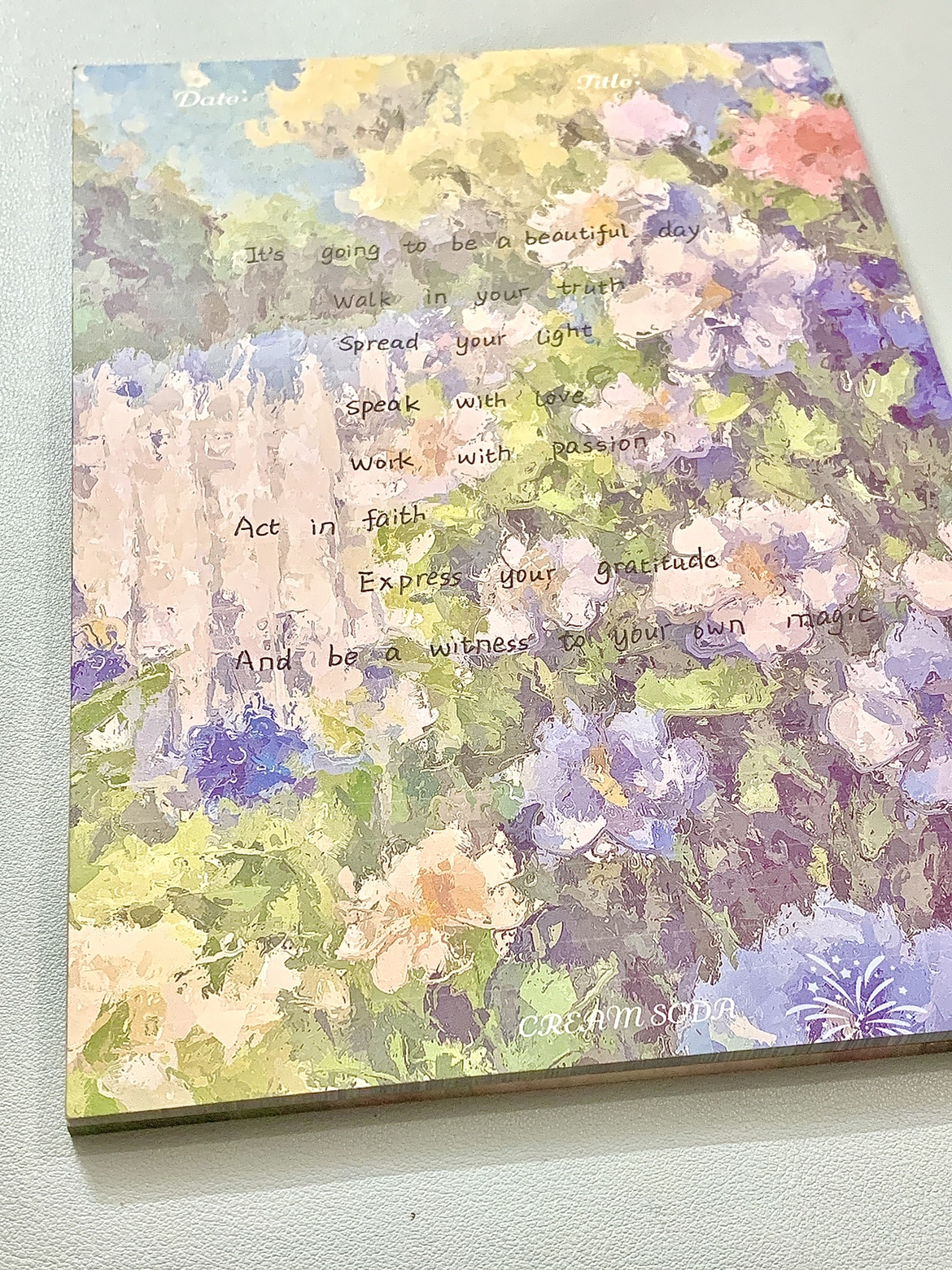 奶油苏打拍纸本CREAMSODA便签纸