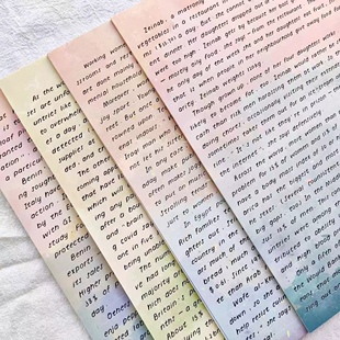 CREAMSODA奶油苏打拍纸本学习纸便签笔记本b5half芊羽结界