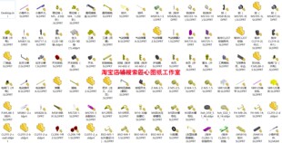 钣金标准件外购件共用件常用件（锁 铰链 把手 卡扣 电器 元件）