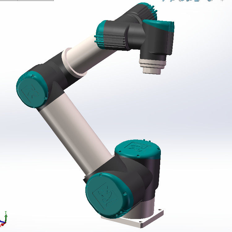 关节机械手小型六轴关节机器人六轴协作机器人3d模型图纸sv20-5