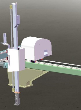 伺服机械手sldprt图纸注塑机机械手机器人自动化上下料机械手