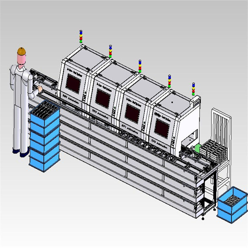 radio环形冶具测试线设备3d机械 e226 非标自动化机械3d素材模型