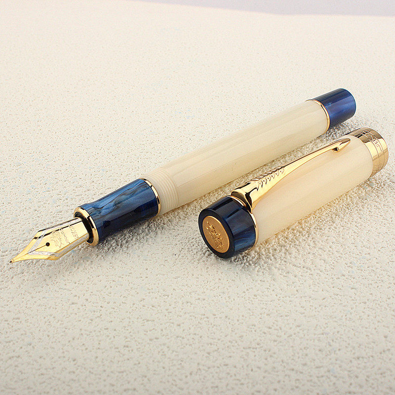 新品金豪钢笔世纪100豆腐亚克力笔尖男女硬笔书法学生专用练字