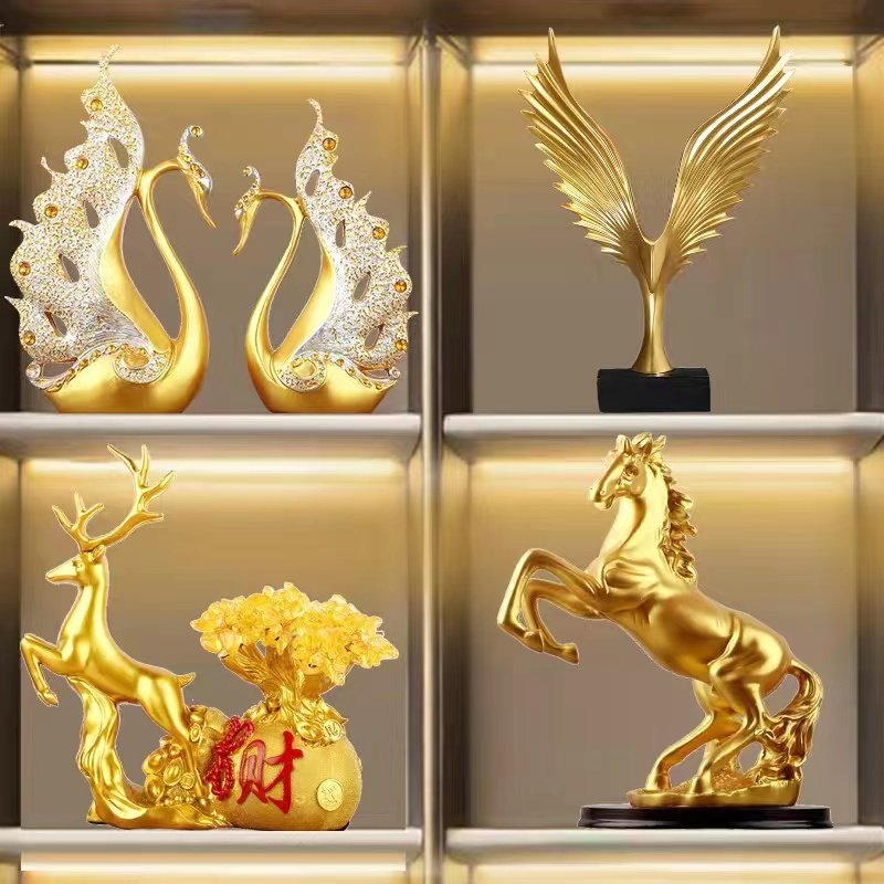 轻奢高档现代新房客厅酒柜装饰品时尚摆件家居玄关饰品样板房摆设,家居饰品,装饰摆件,淘宝优惠券,粉丝福利购,淘宝优惠卷