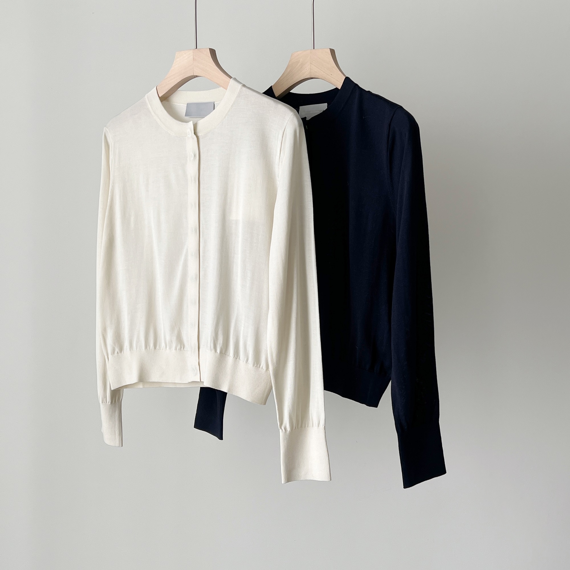 桑蚕丝凉感真丝针织开衫短款外套