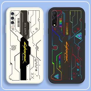 t2x 适用于赛博朋克vivoy3s y5s潮男y73s y85手机壳y30g卡通t1x y70s