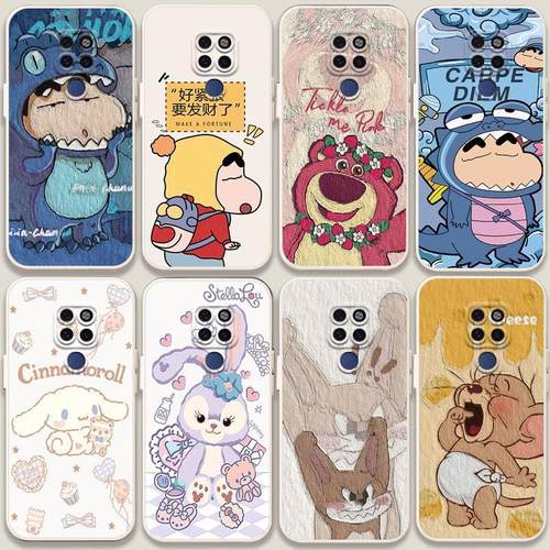 适用华为mate20手机壳蜡笔小新ma