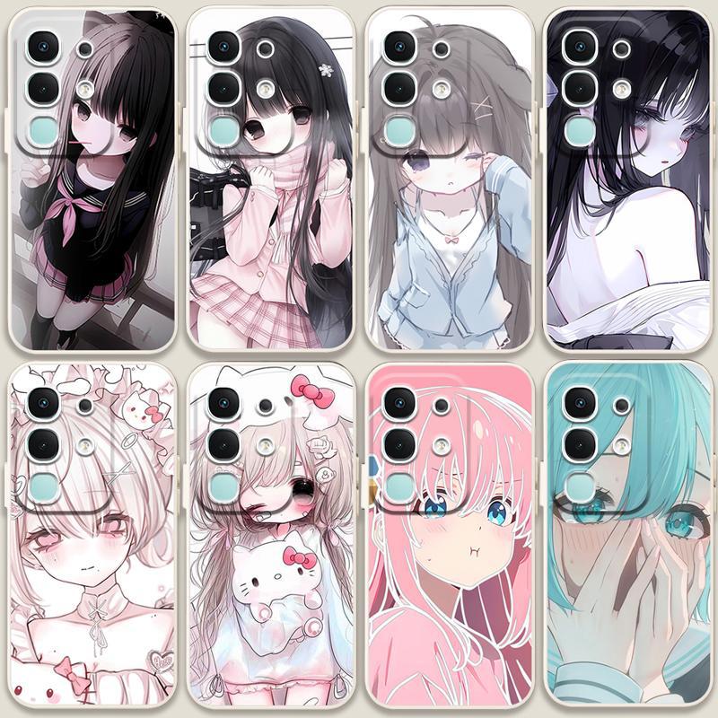 适用日系萝莉iqooz10x手机壳iqoo