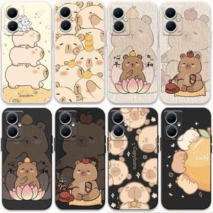 y85功德y77防摔y78 适用vivoy37手机壳y37 y30 女y35豚鼠y78 软套y35m pro佛系y77e卡皮巴拉y36可爱y37m男y35