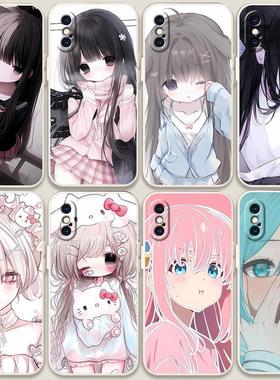 适用iphoneX手机壳jk萝莉XR苹果X二次元iPhoneXsMax软套xmax xs max初音xsxmax/xsmaxs ipx可爱xmαx女iponex