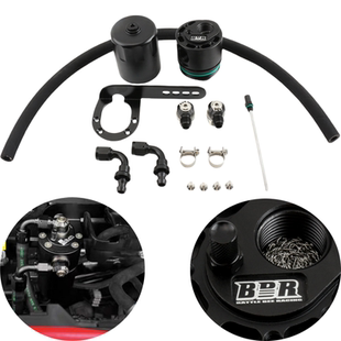 机油透气壶油气分离器适用于本田思域R型FK8 FL5空气过滤器储油罐