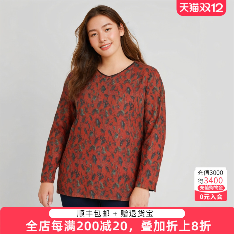 胖太太大码女装春秋新