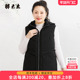 胖太太大码 显瘦休闲外穿保暖825403910 羽绒马甲时尚 女装 冬新品