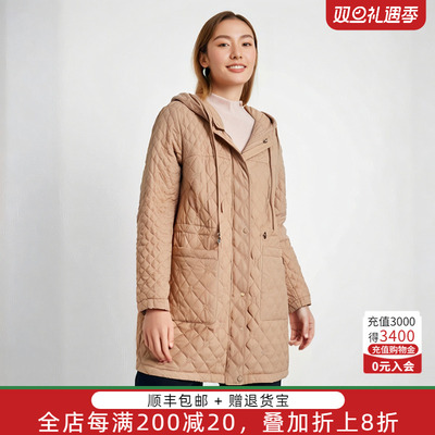 胖太太棉服连帽纳格韩版