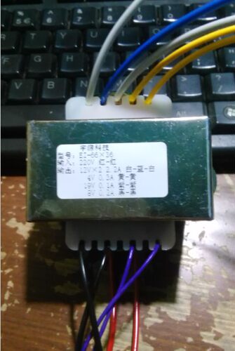 220V/12V×2,2.2A,4V0.3A,19V0.1A,8V0.2A多媒体电脑音箱变压器