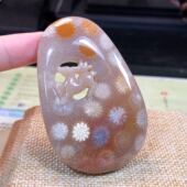 一博珊瑚玉天然手镯女吊坠时尚 项饰品2023年轻少女新款 婚礼精品