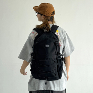 自由大道小众潮牌双肩包大学生书包女高中初中生高颜值ins风背包