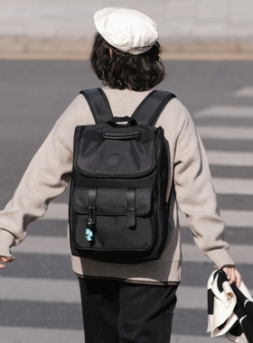 原创潮牌小众双肩包女大容量电脑旅行背包男大学生书包高中初中生