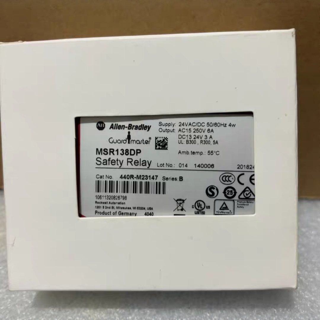 AB罗克韦尔安全继电器MSR138DP 440R-M23147全新原装正品现货议价