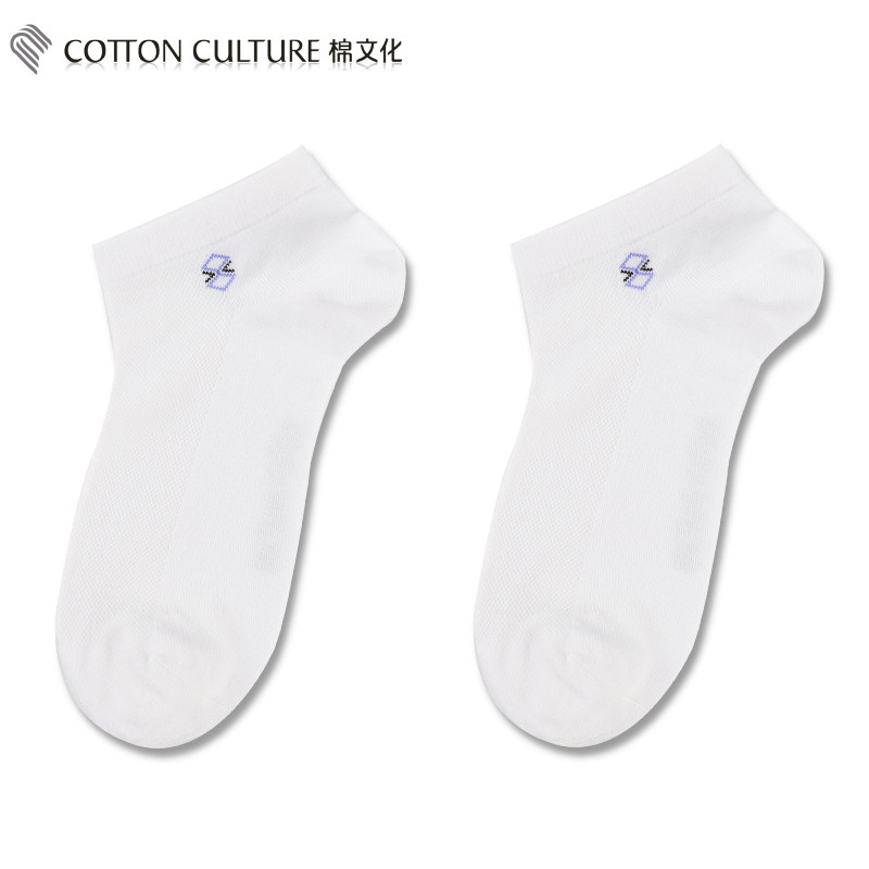 棉文化男士袜子运动隐形浅口短筒短袜船袜薄舒适透气春夏季竹纤维