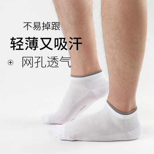 棉文化四季棉袜男袜运动短袜