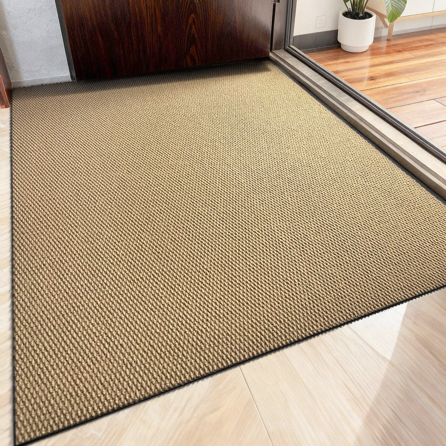 黄色入户门加厚地毯家用门口防滑除尘地垫玄关可裁剪脚垫室外门垫,居家布艺,入户地垫,淘宝优惠券,粉丝福利购,淘宝优惠卷