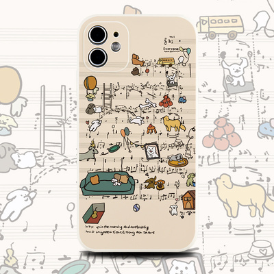 华为小米vivooppo硅胶软壳文艺